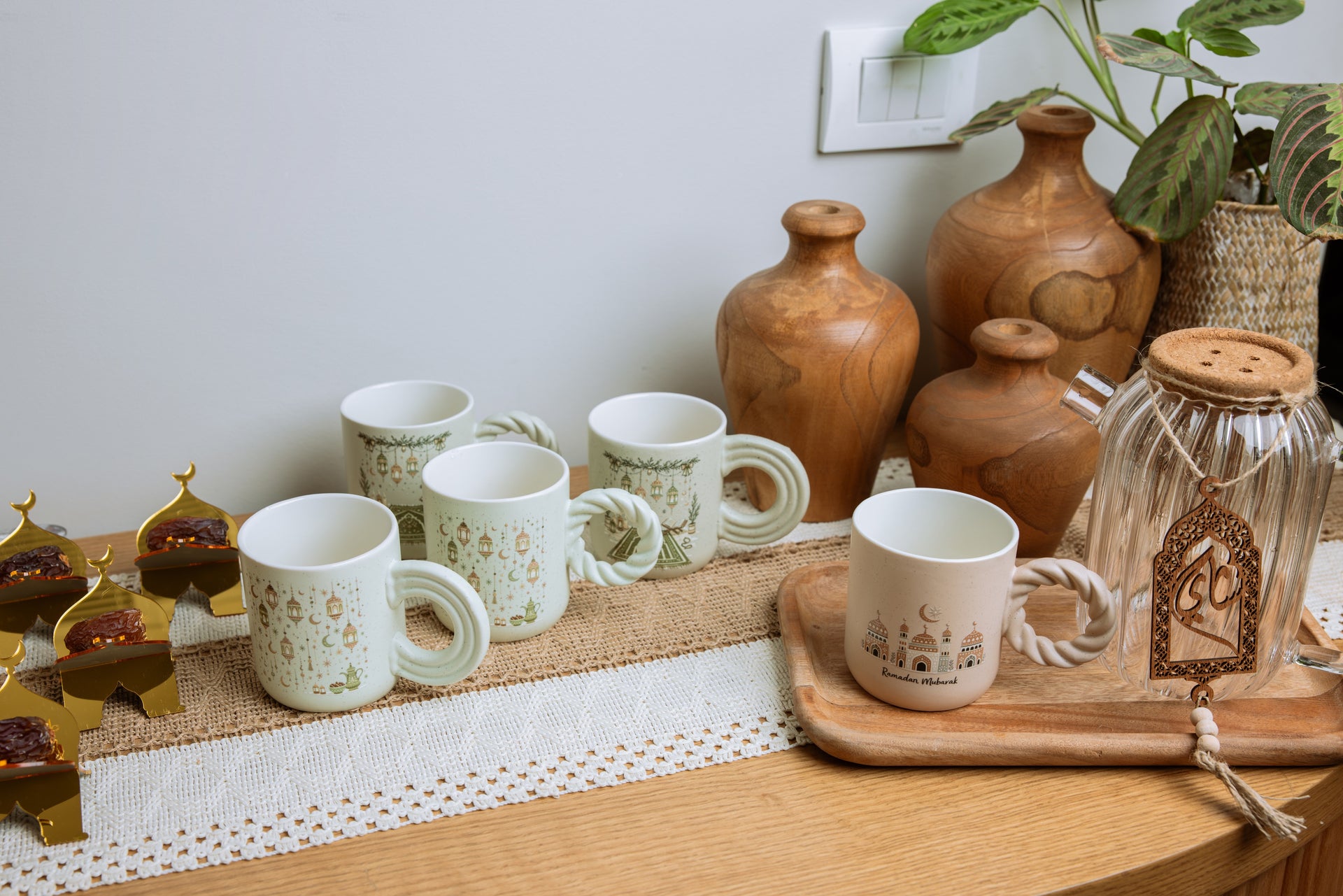Ramadan Nights - Spiral Handle Mug