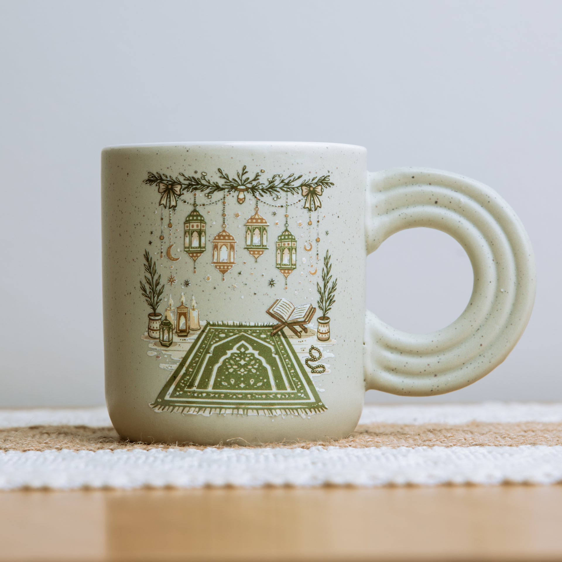 Ramadan Blessing - Spiral Handle Mug