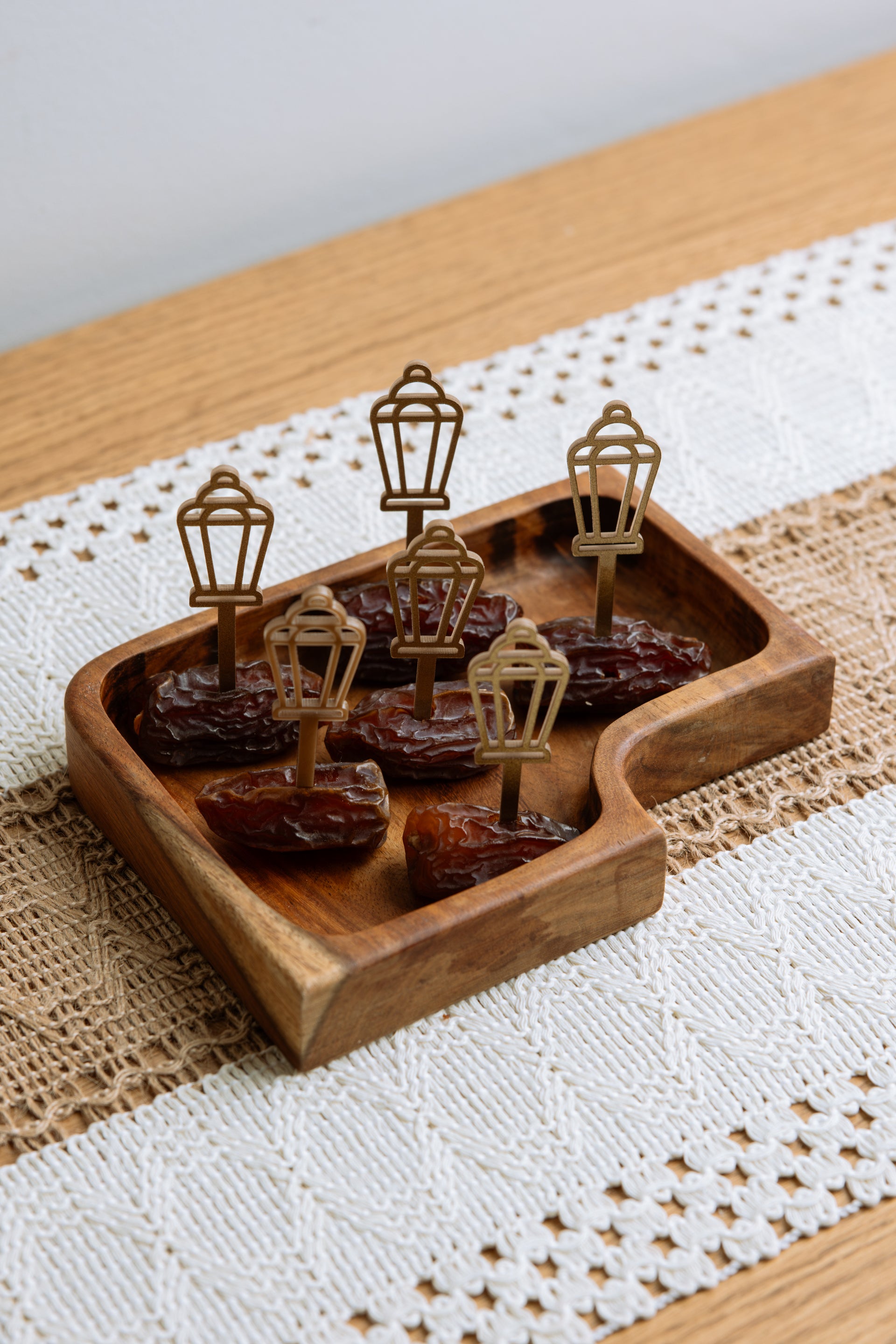 Ramadan Lantern Food Topper – Set of 6