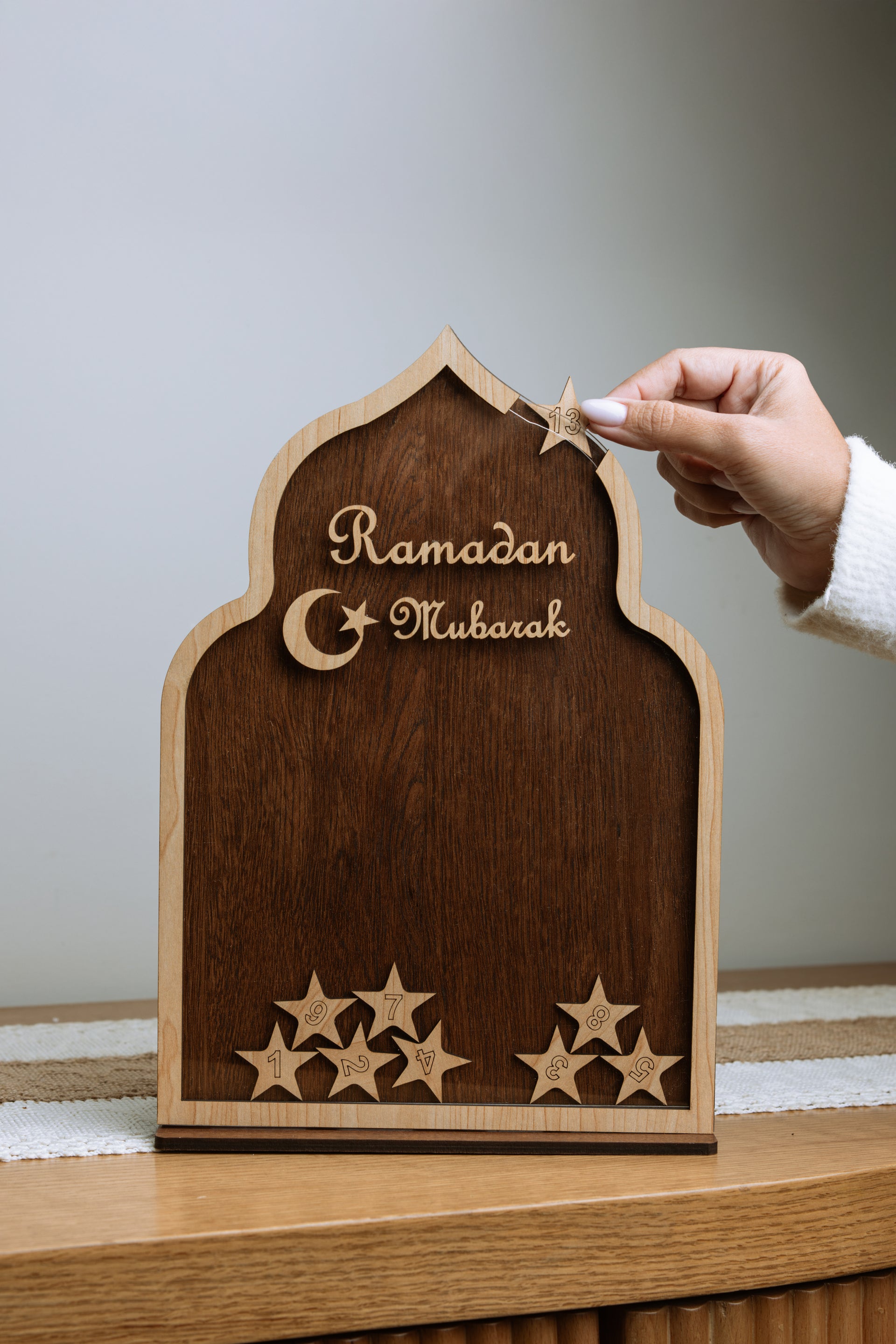 Ramadan Daily Star Countdown Décor