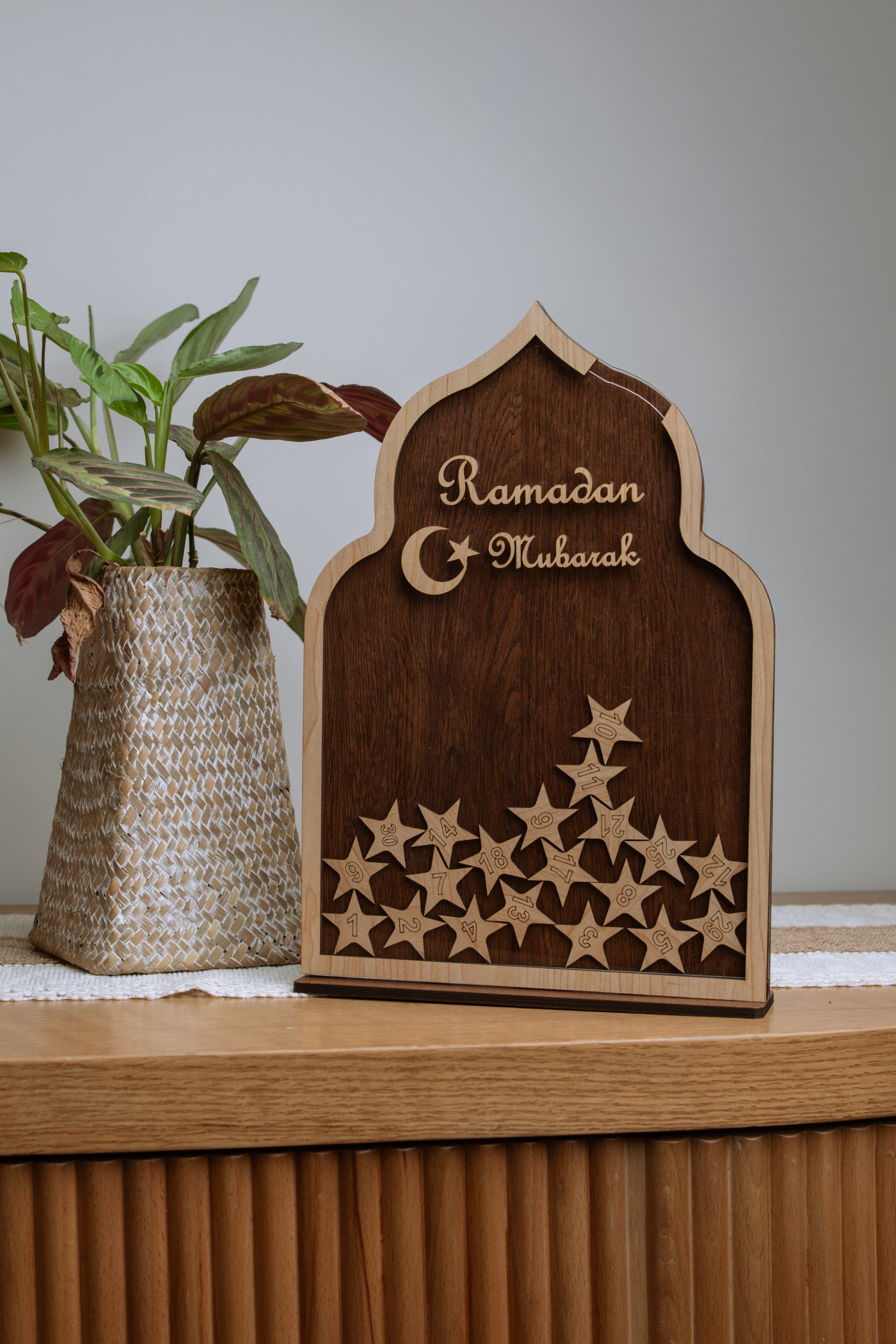 Ramadan Daily Star Countdown Décor