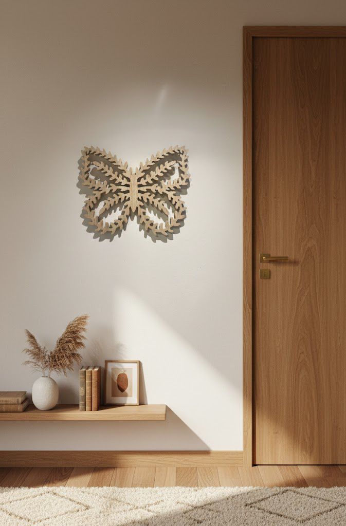 Wooden Butterfly