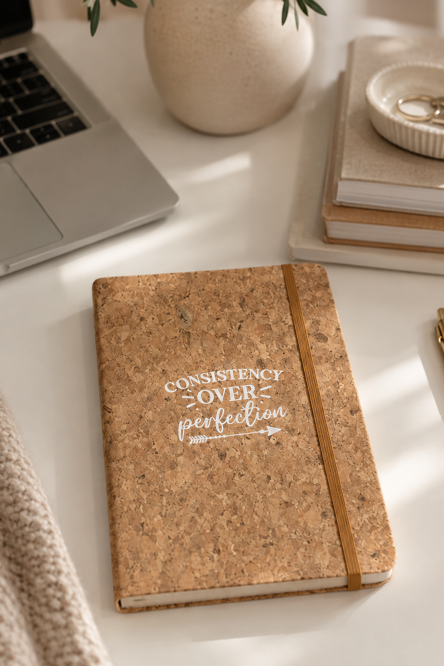 Consistency over perfection-notebook