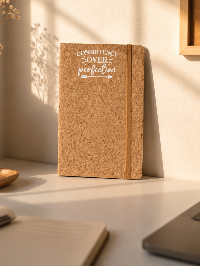 Consistency over perfection-notebook