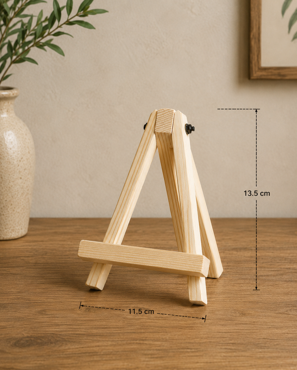 Mini Wooden Display Easel Stand