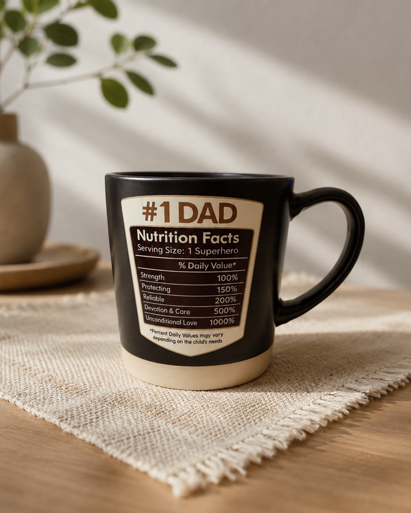 #1 Dad Ceramic Mug