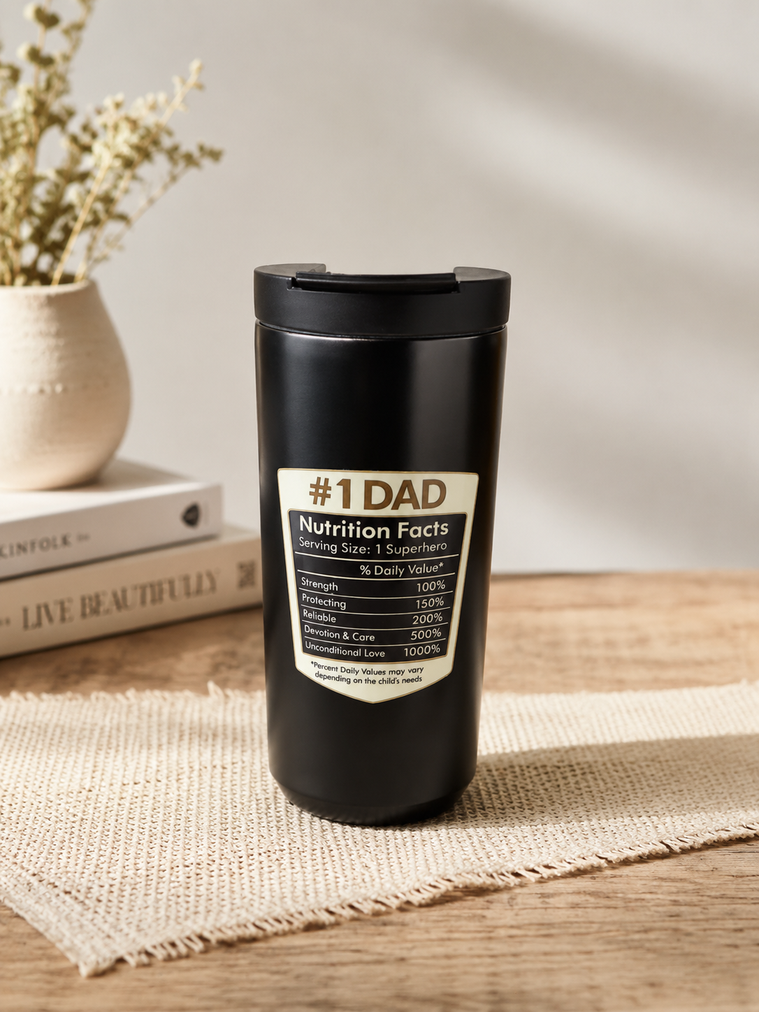 #1 Dad Thermal Travel Mug