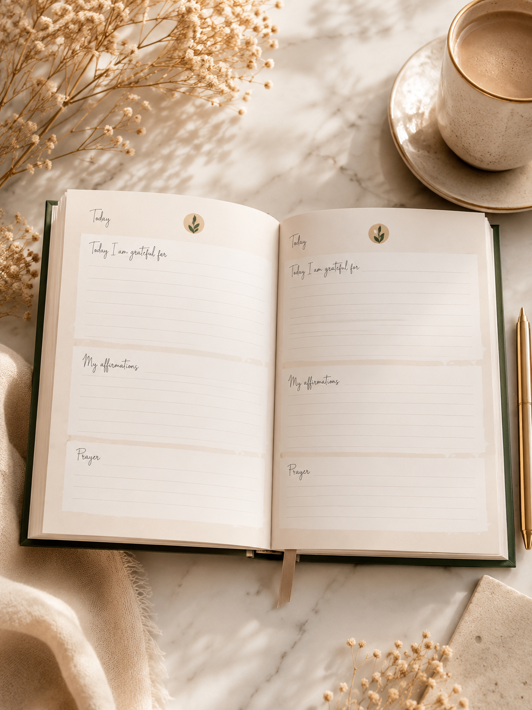 One Day at a Time Gratitude Journal