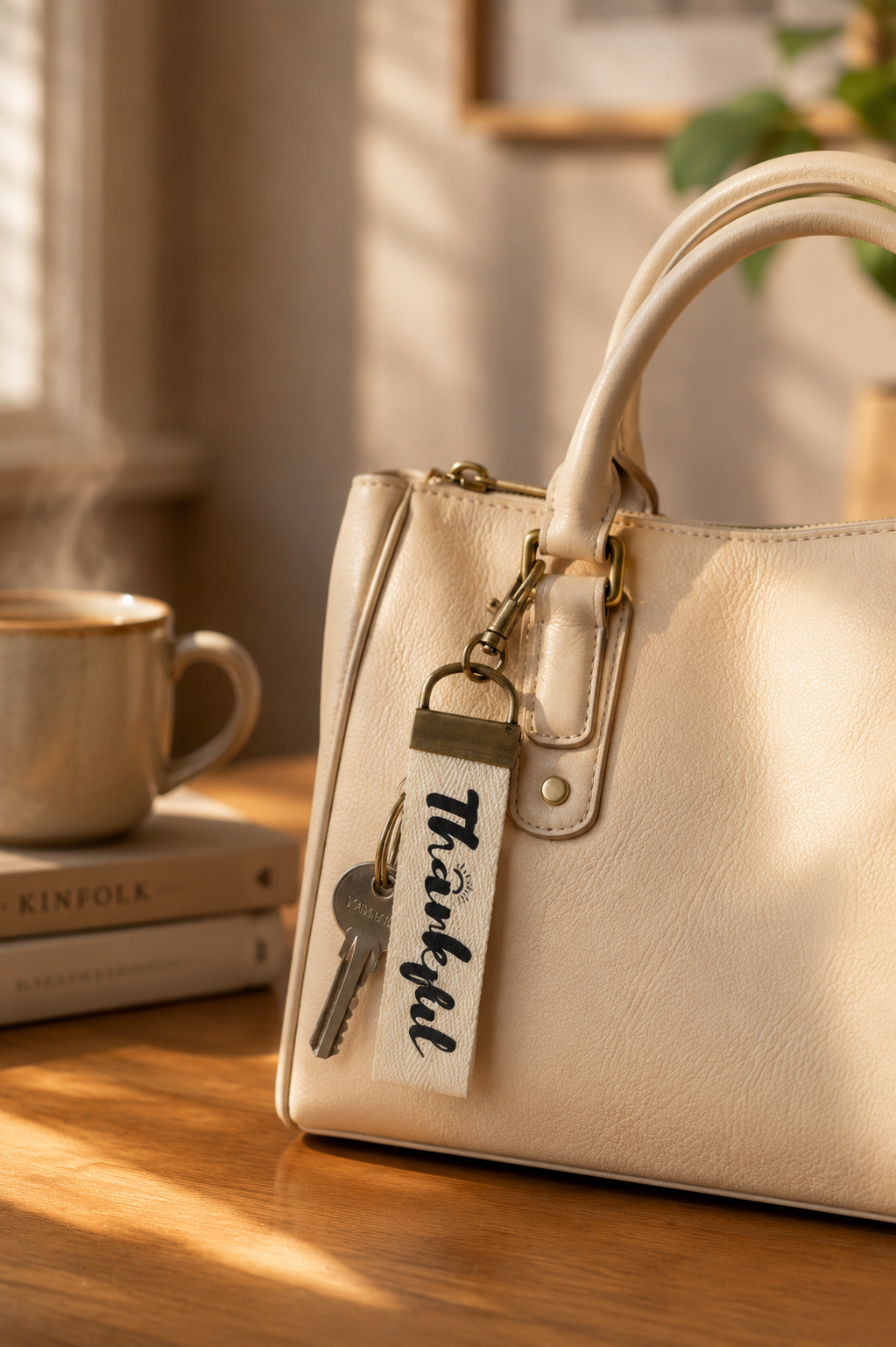 Thankful Keychain