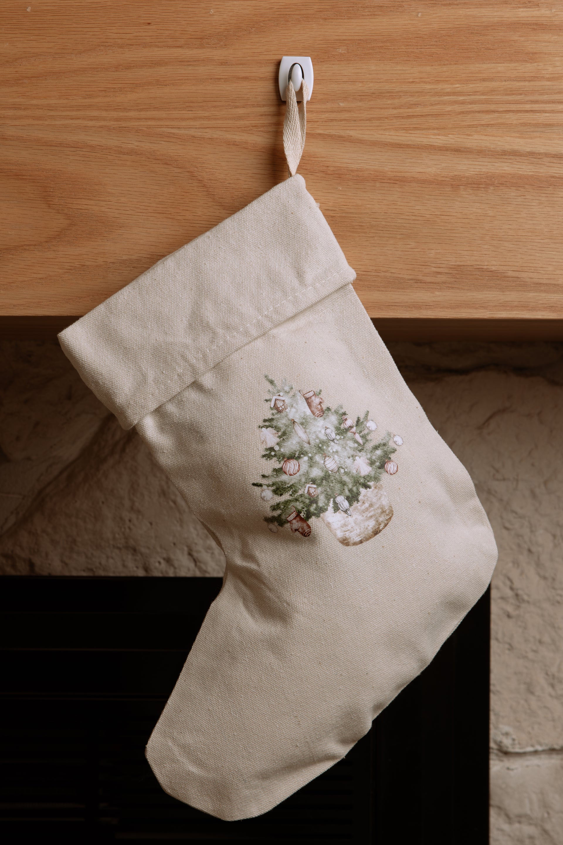 Christmas Socks Tree Design