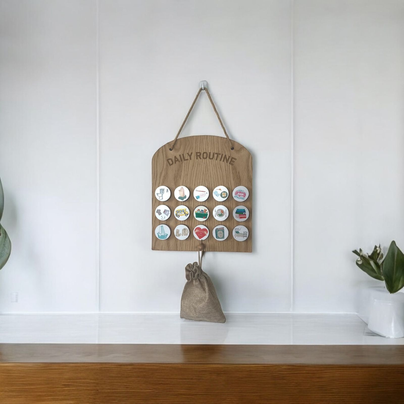 Daily routine board