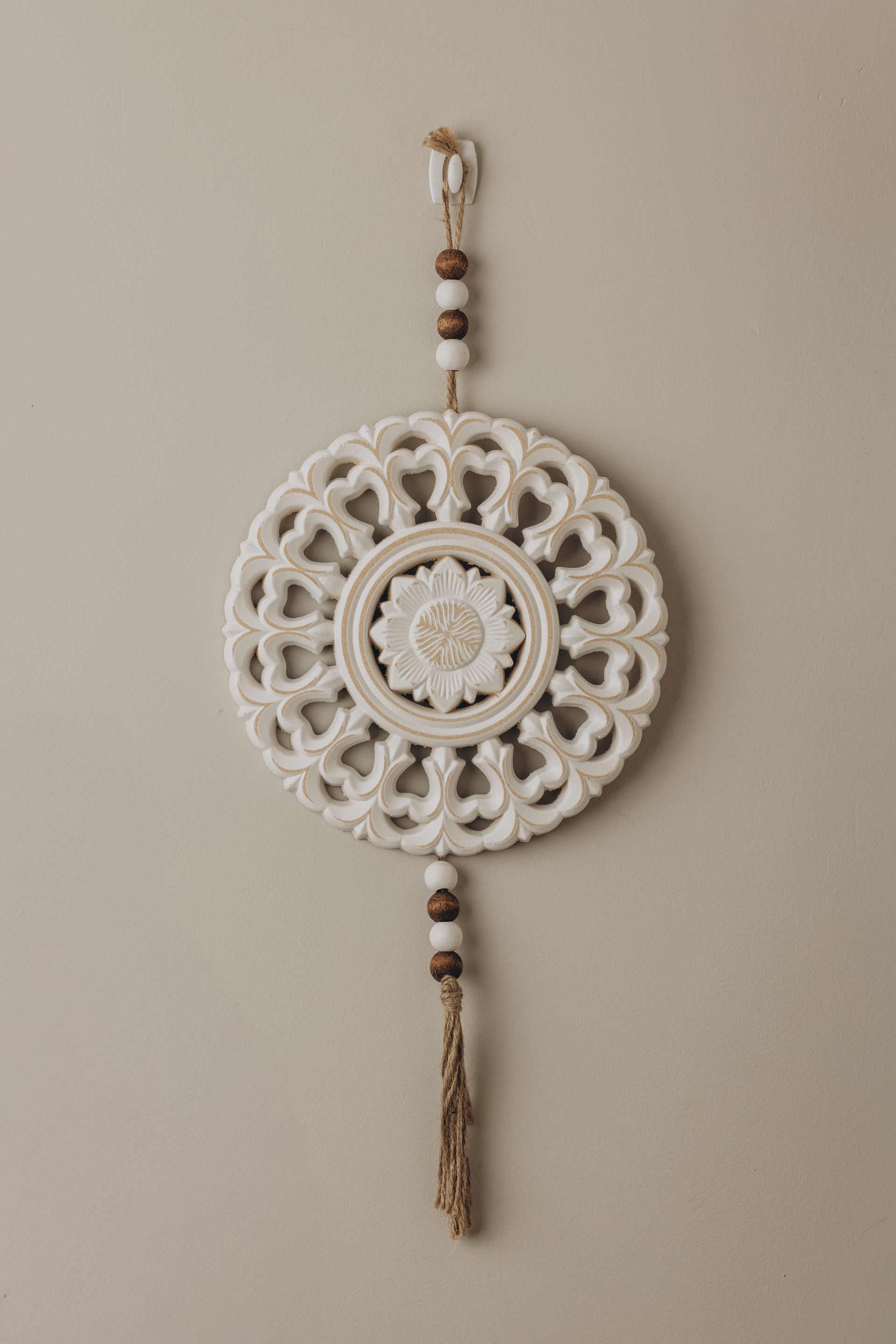 Round Rosette Wall Hanging