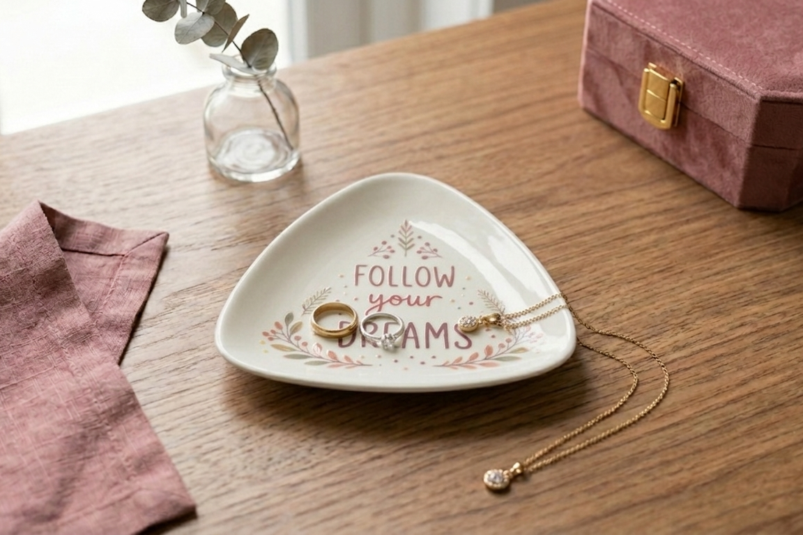 Follow Your Dreams - Ceramic Catchall