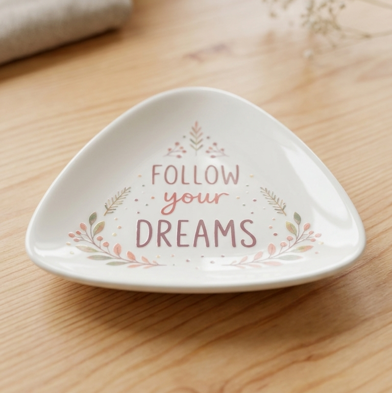 Follow Your Dreams - Ceramic Catchall