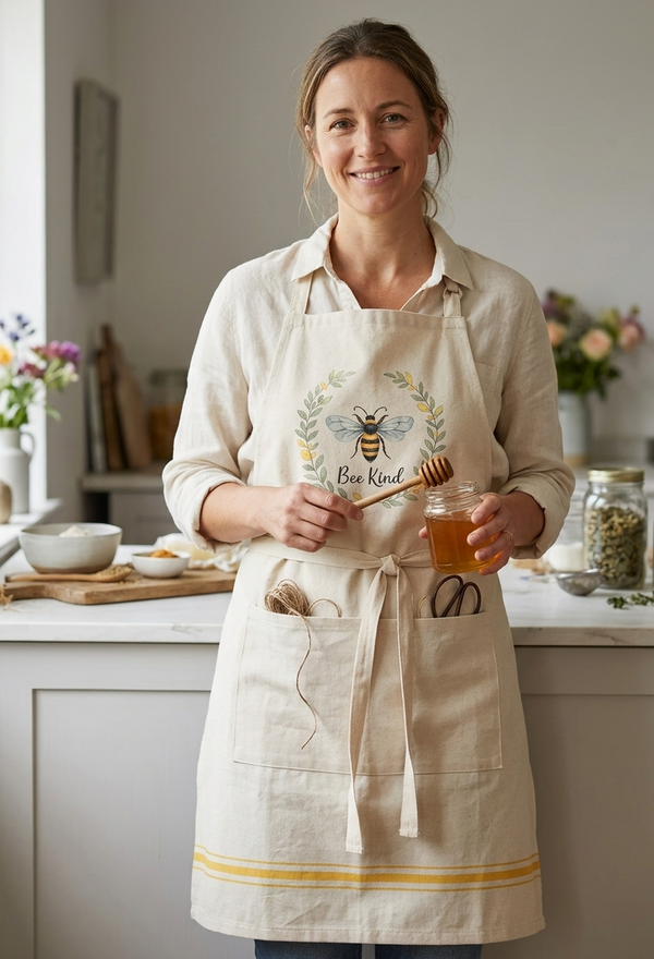 Bee Kind Apron X Fudada Bakes