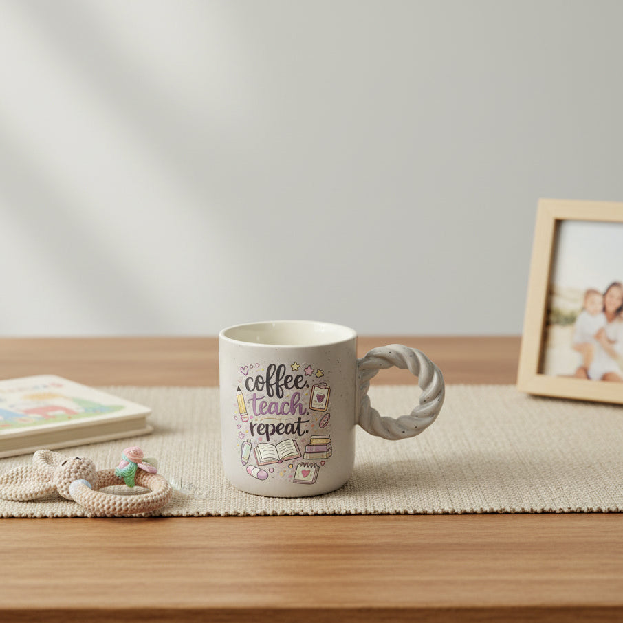 Coffee, Teach, Repeat - Mug