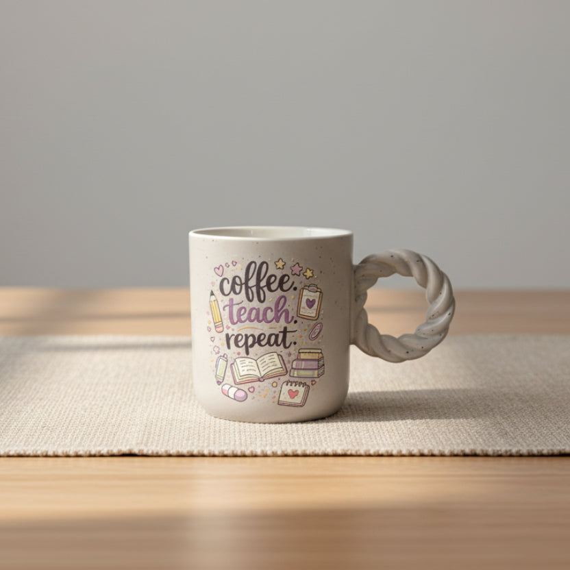 Coffee, Teach, Repeat - Mug