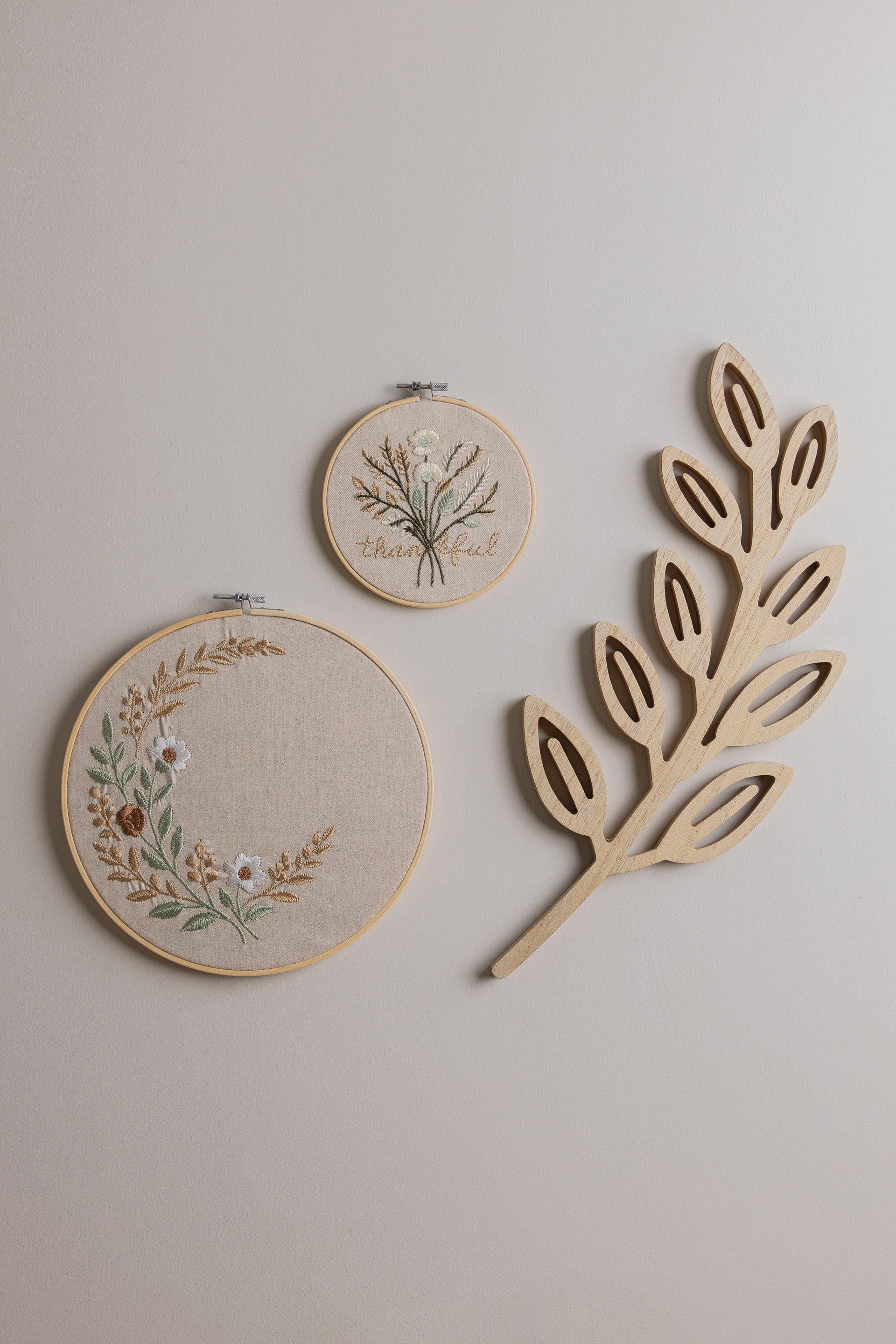 Round Bloom Embroidery