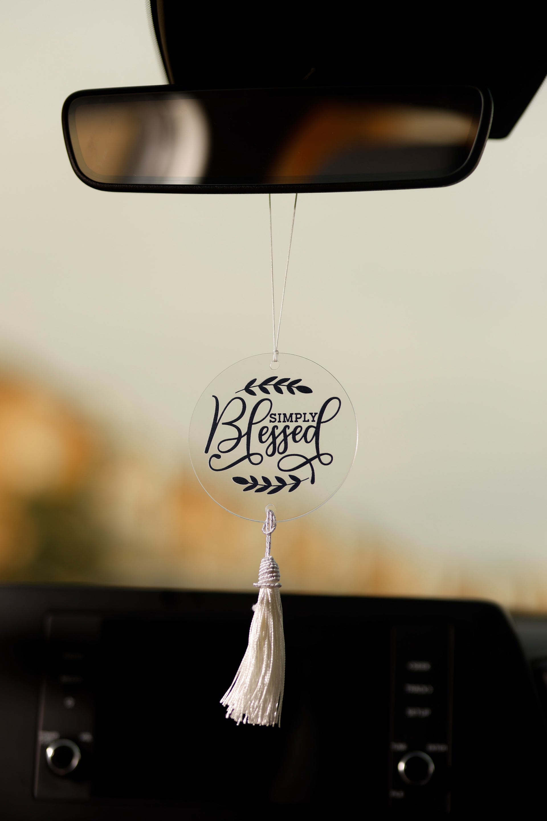 Simply Blessed car accessories
