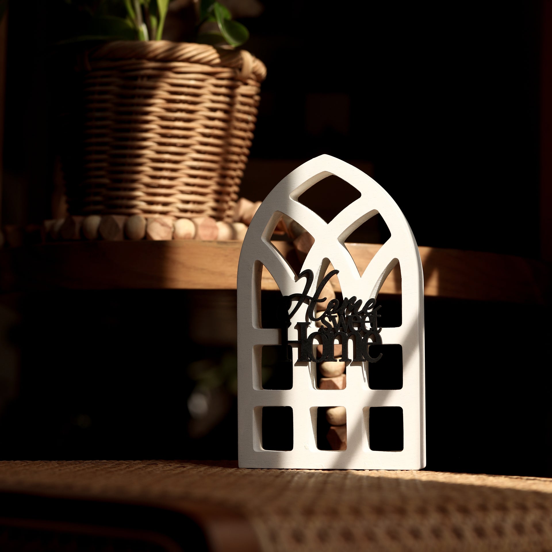 Sweet home decorative window