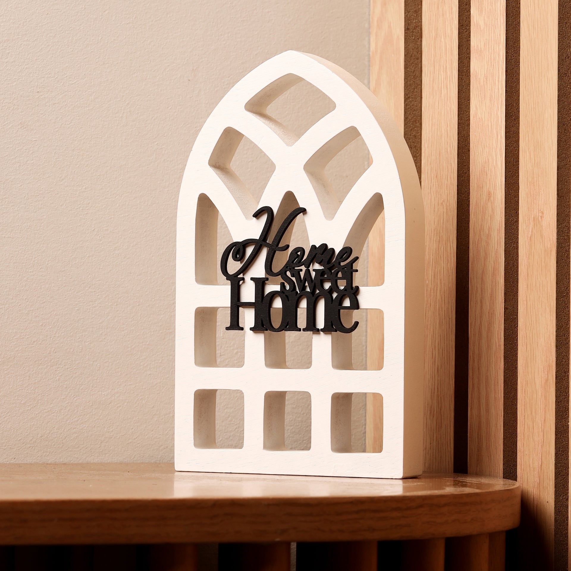 Sweet home decorative window