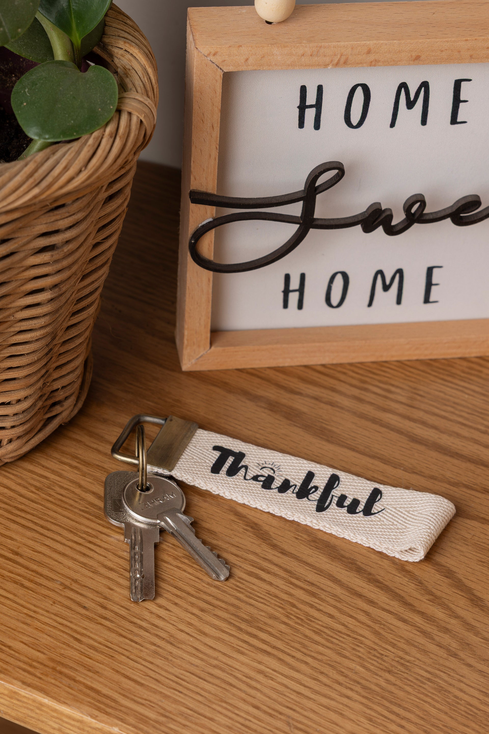 Thankful Key Chain