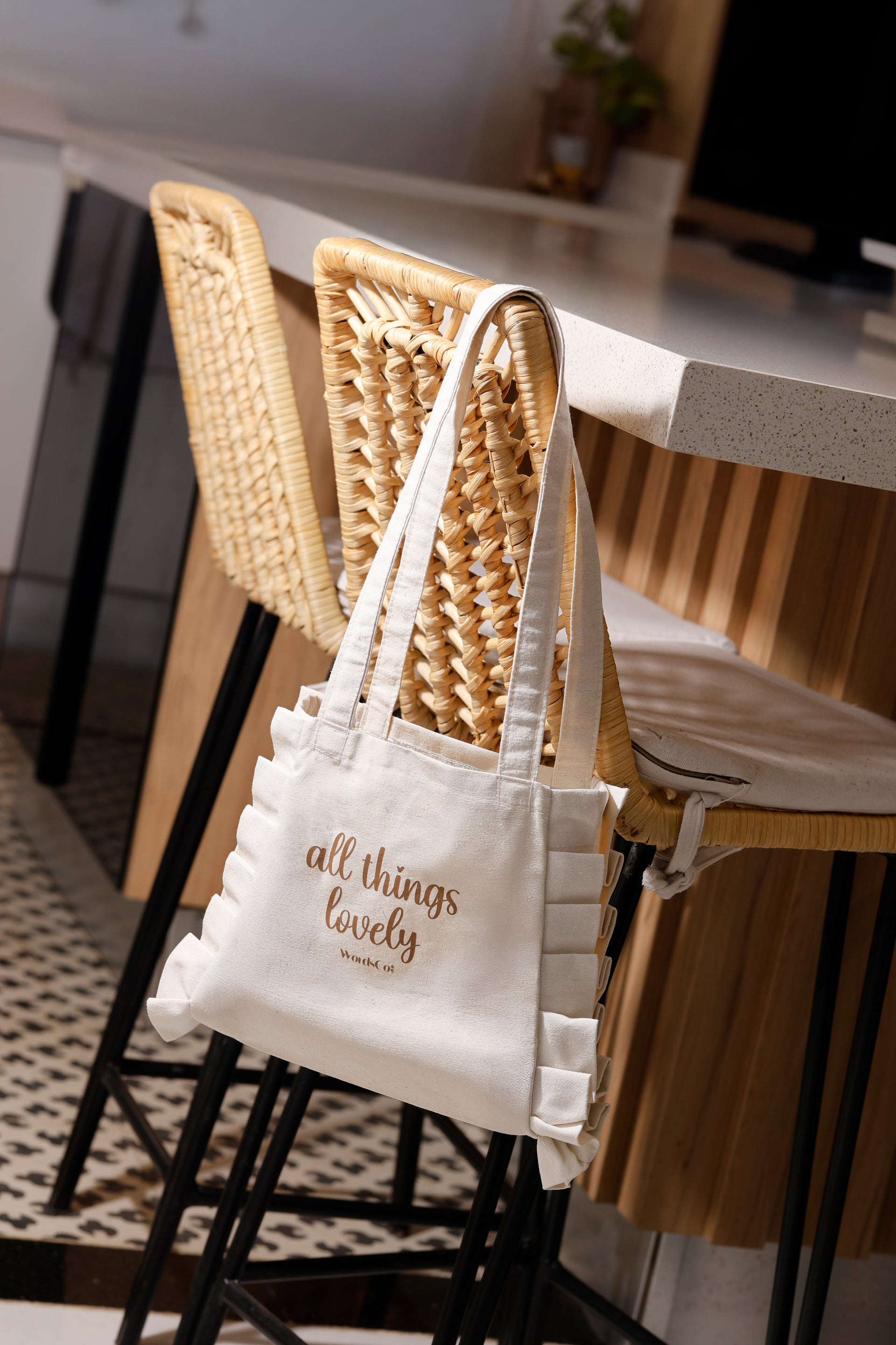 All Things Lovely Tote Bag (Large)