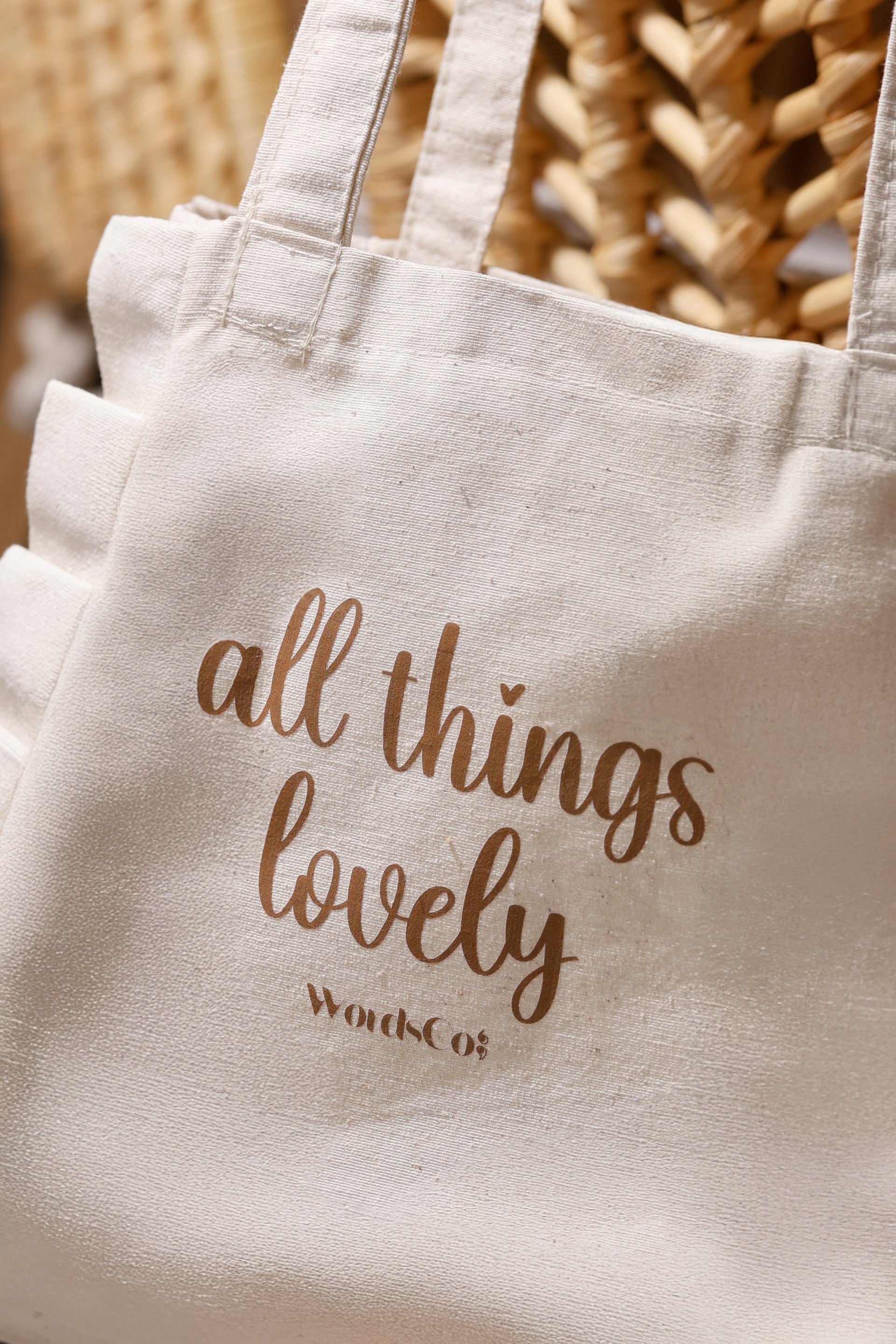 All Things Lovely Tote Bag (Small)