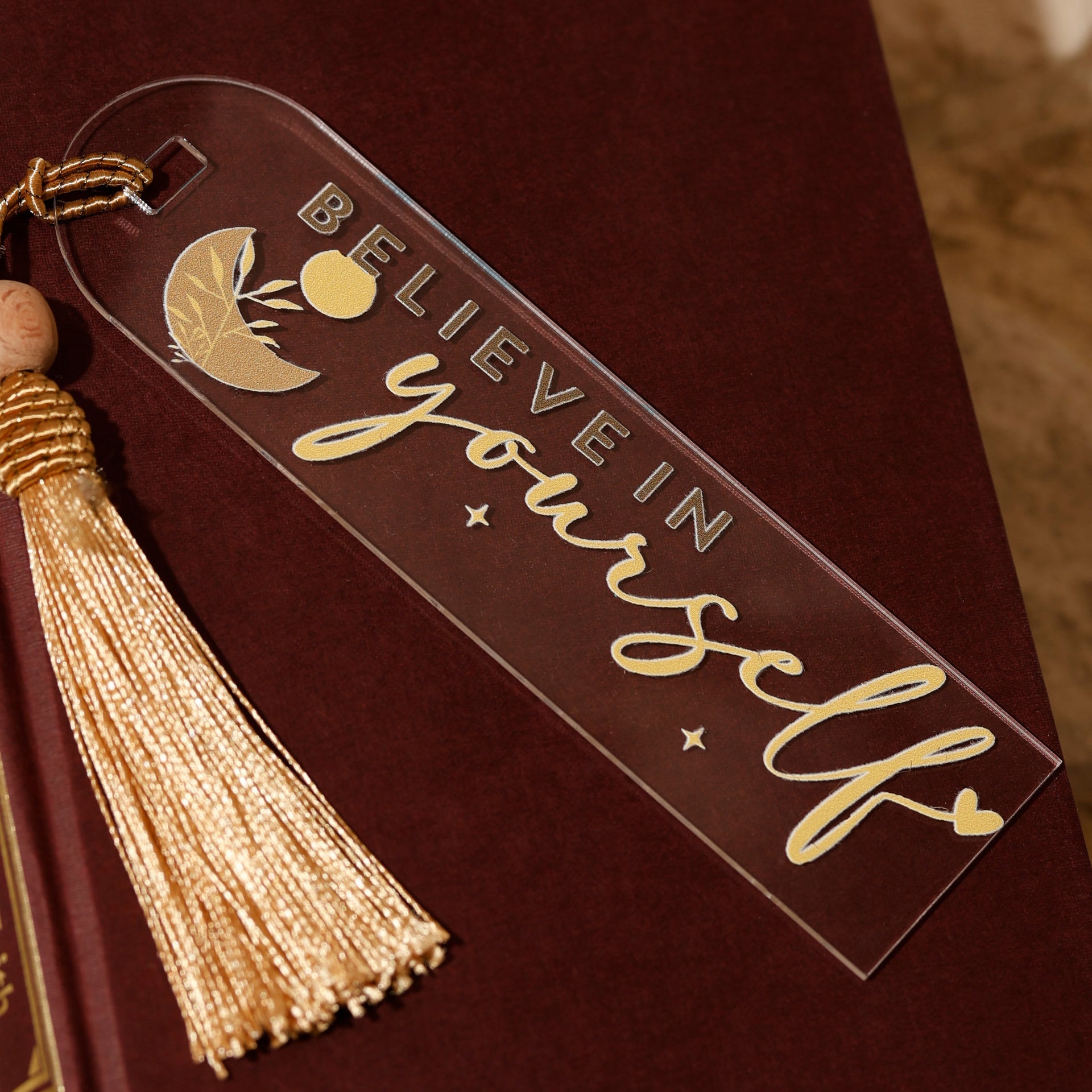 Believe in yourself bookmark