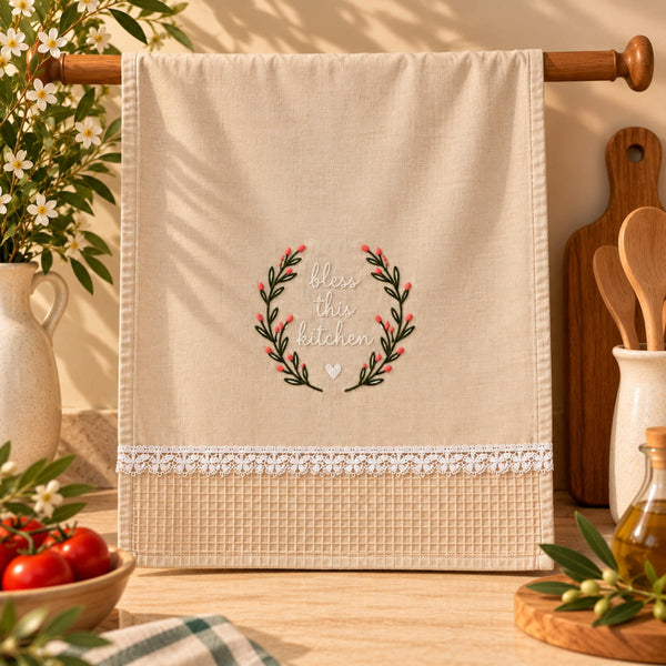 Bless This Kitchen Decorative Towel