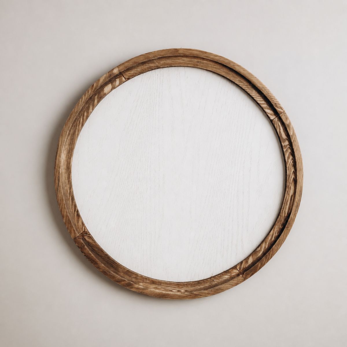 Customized Boho Wood Circle Decor - 40 cm