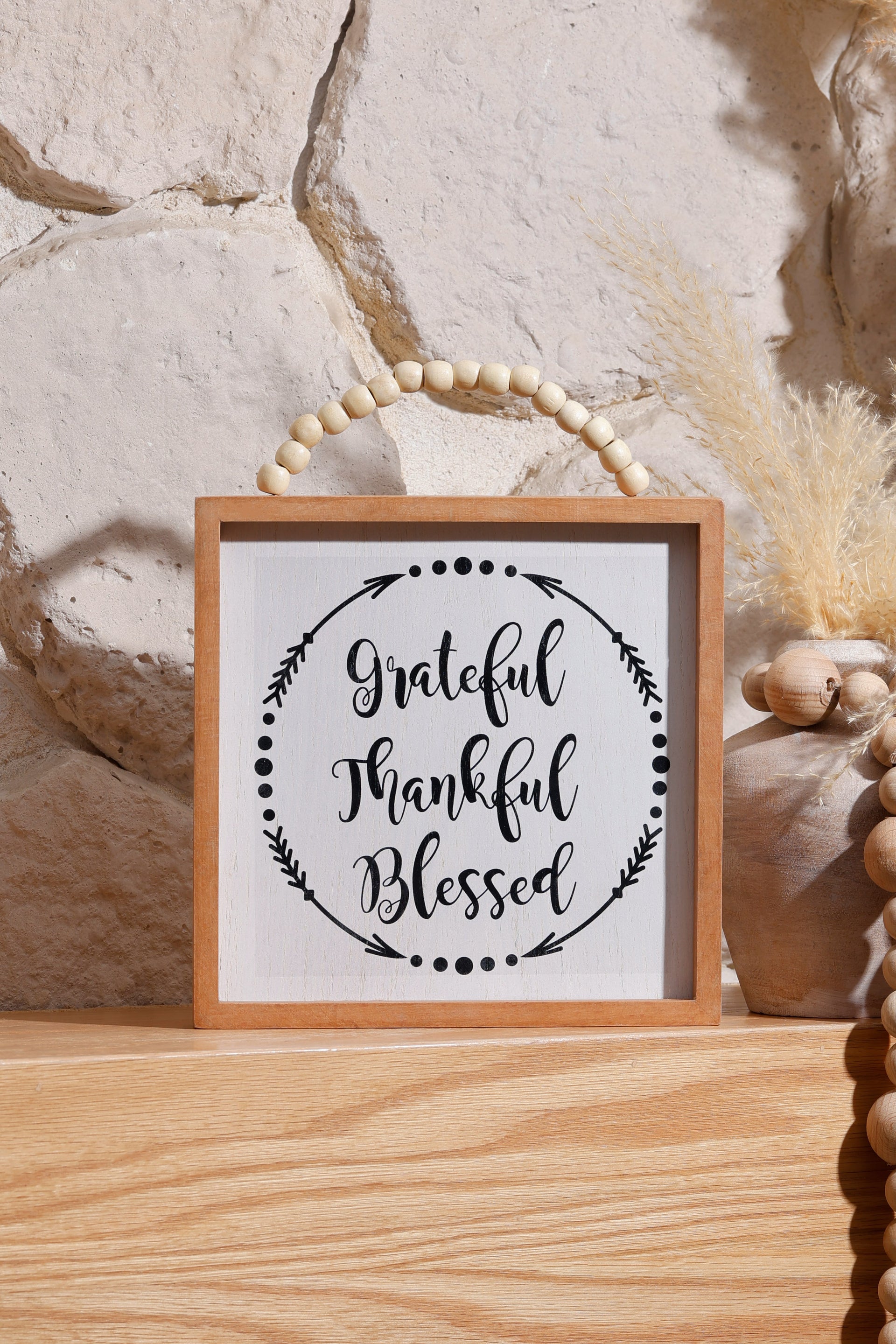 grateful thankful blessed frame