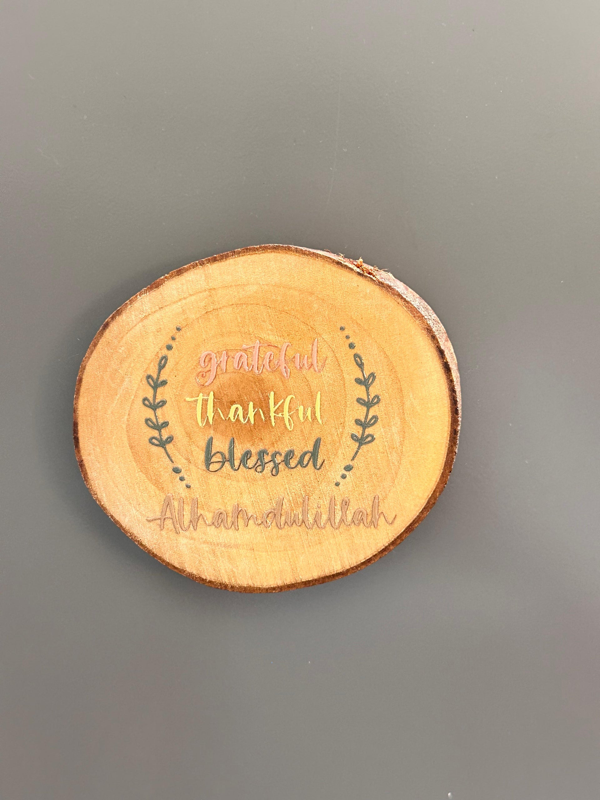 grateful thankful blessed - Magnet