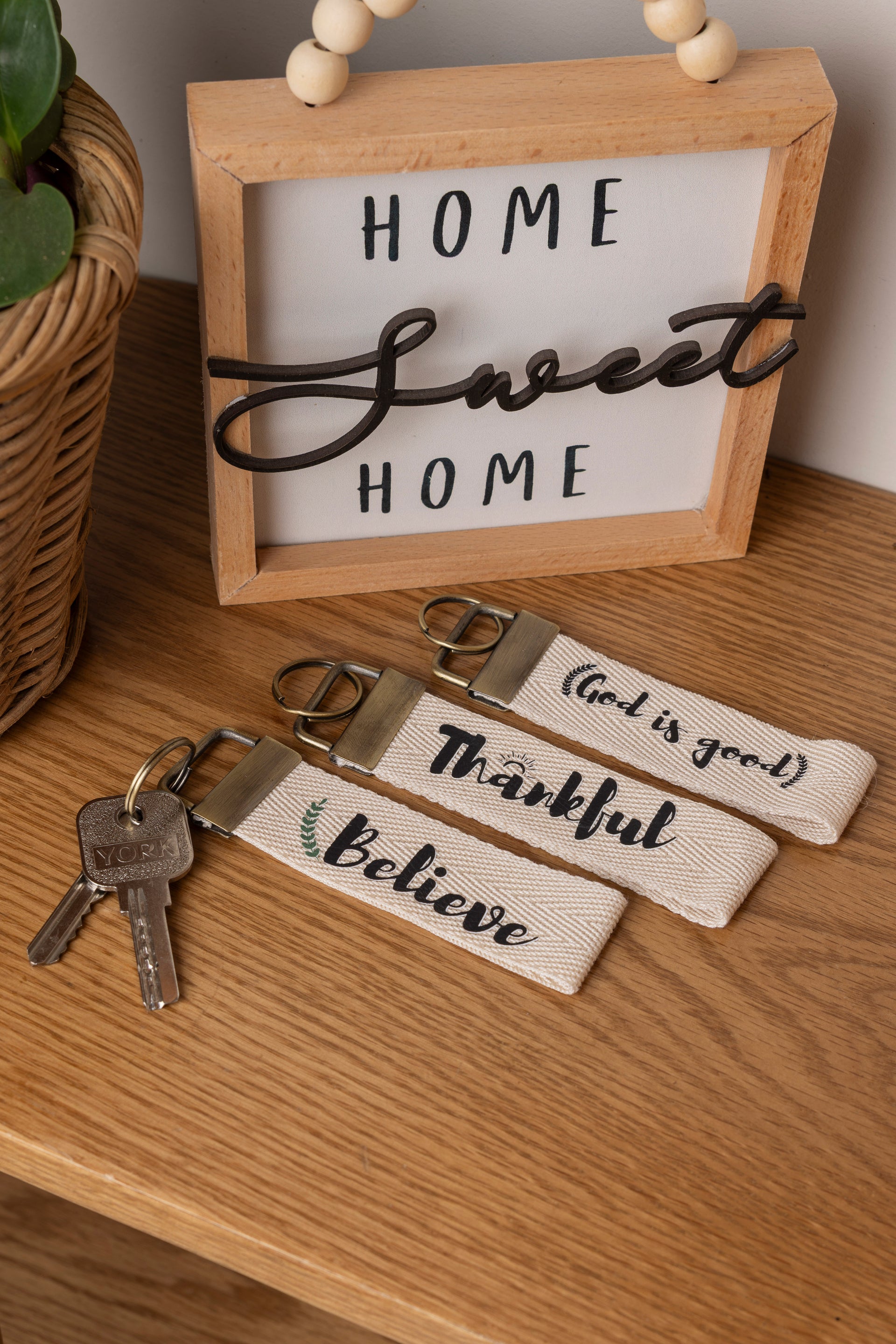 Thankful Key Chain