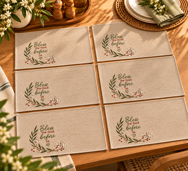 Linen Dining Placemats - Set of 6