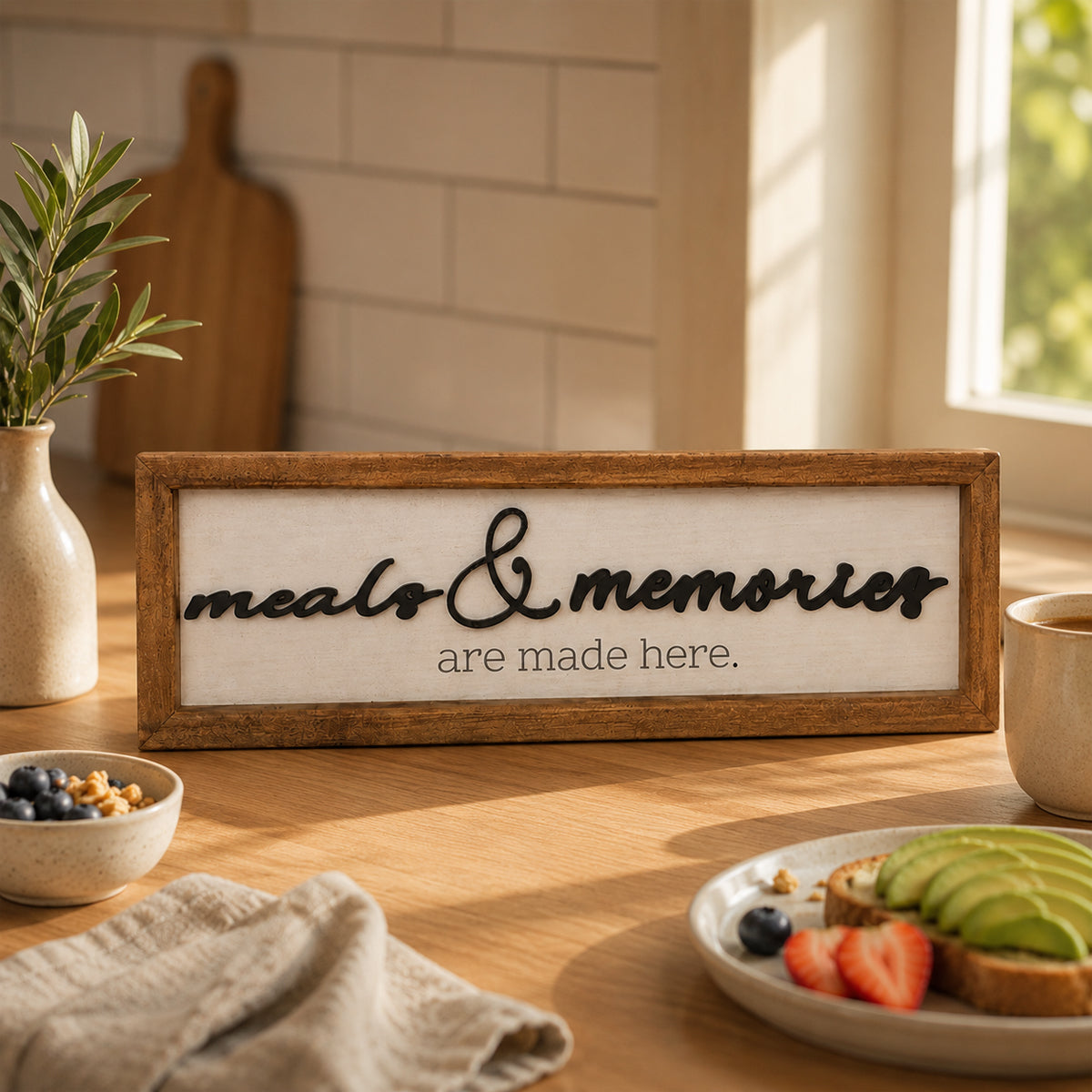 meals & memories Frame