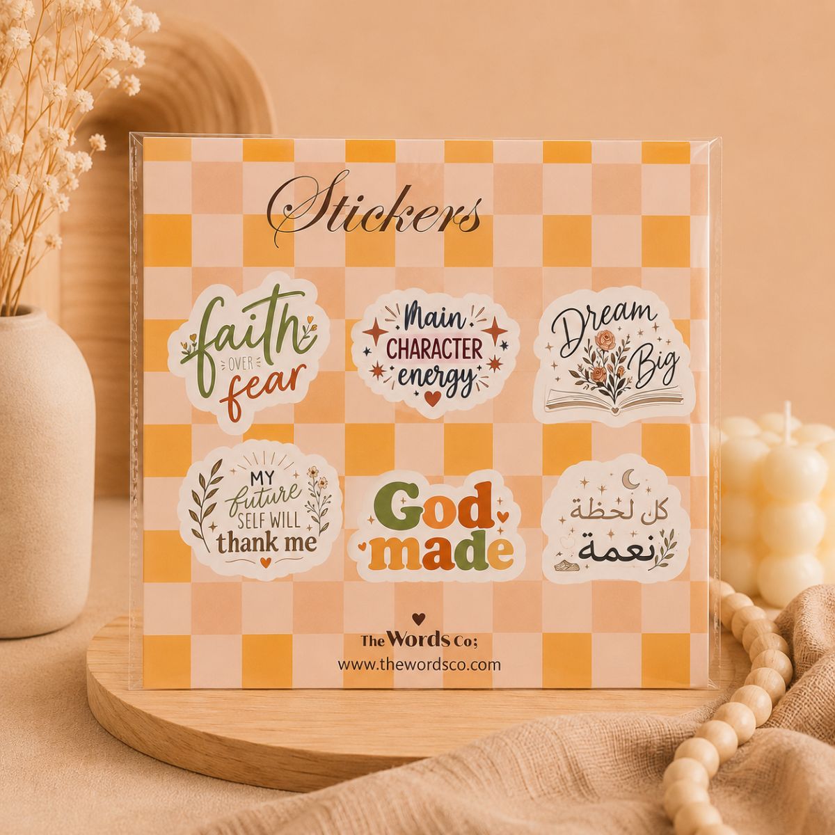 Positive & Inspirational Sticker Pack - 12 Designs