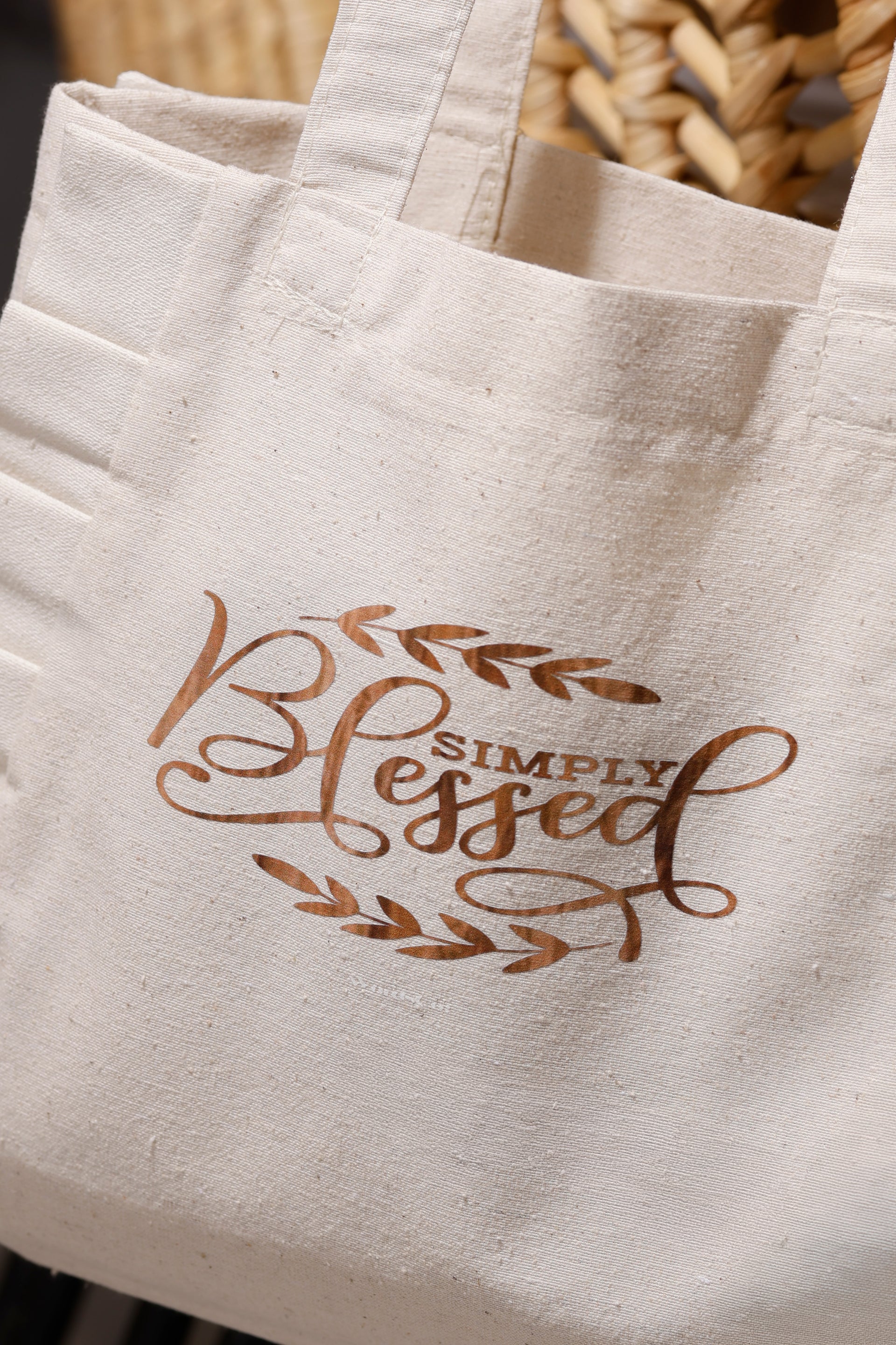 Simply Blessed Tote Bag (Large)