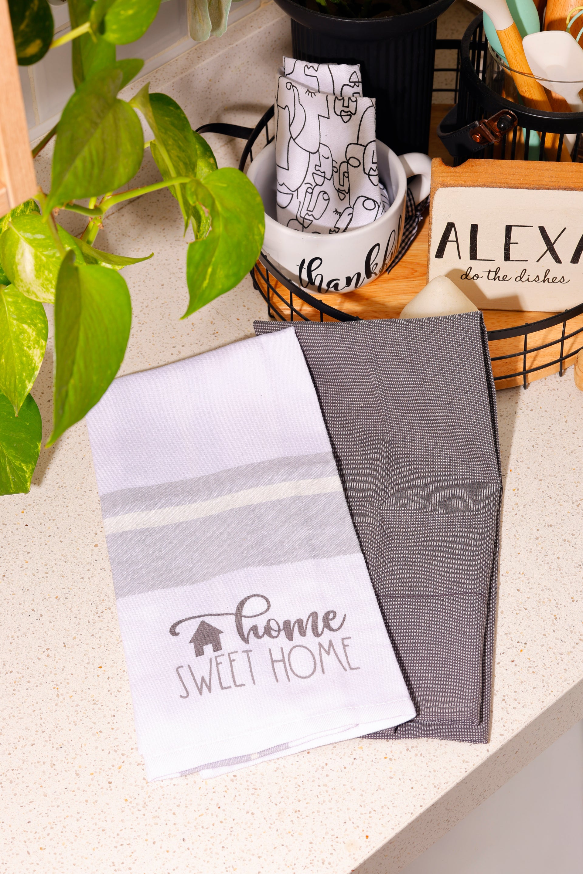 Home sweet home towel set