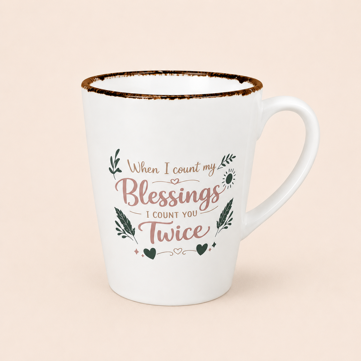 When I Count My Blessings - Mug